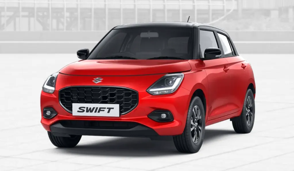 "Sporty and efficient – The Suzuki Swift is designed for the joy of driving."