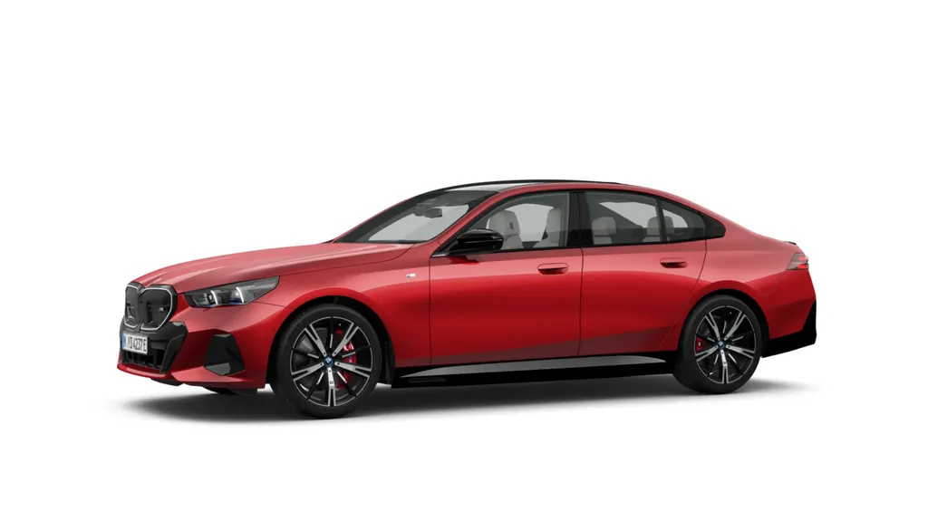 "The BMW i5 M60 xDrive blends cutting-edge technology and high-performance driving in a sleek, eco-friendly package."